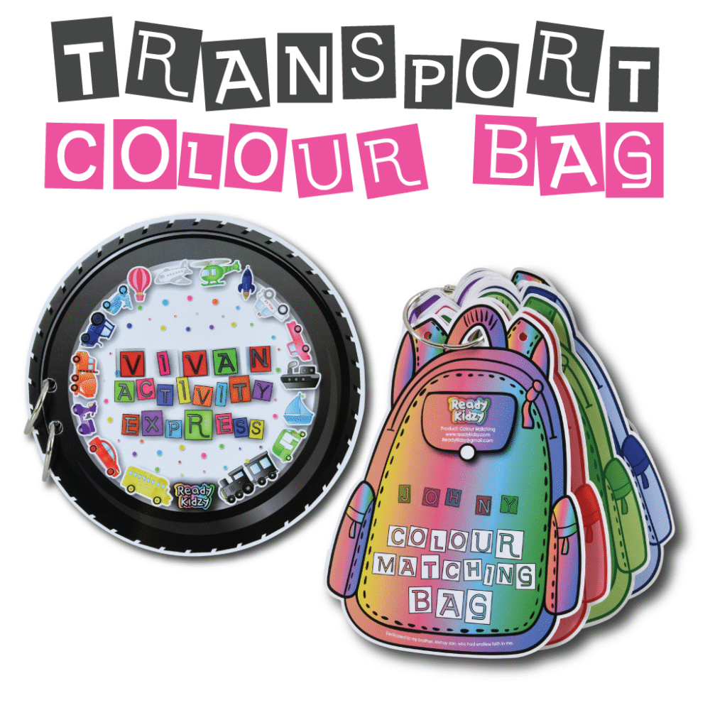 Transport Binder & Colour Bag Binder Combo