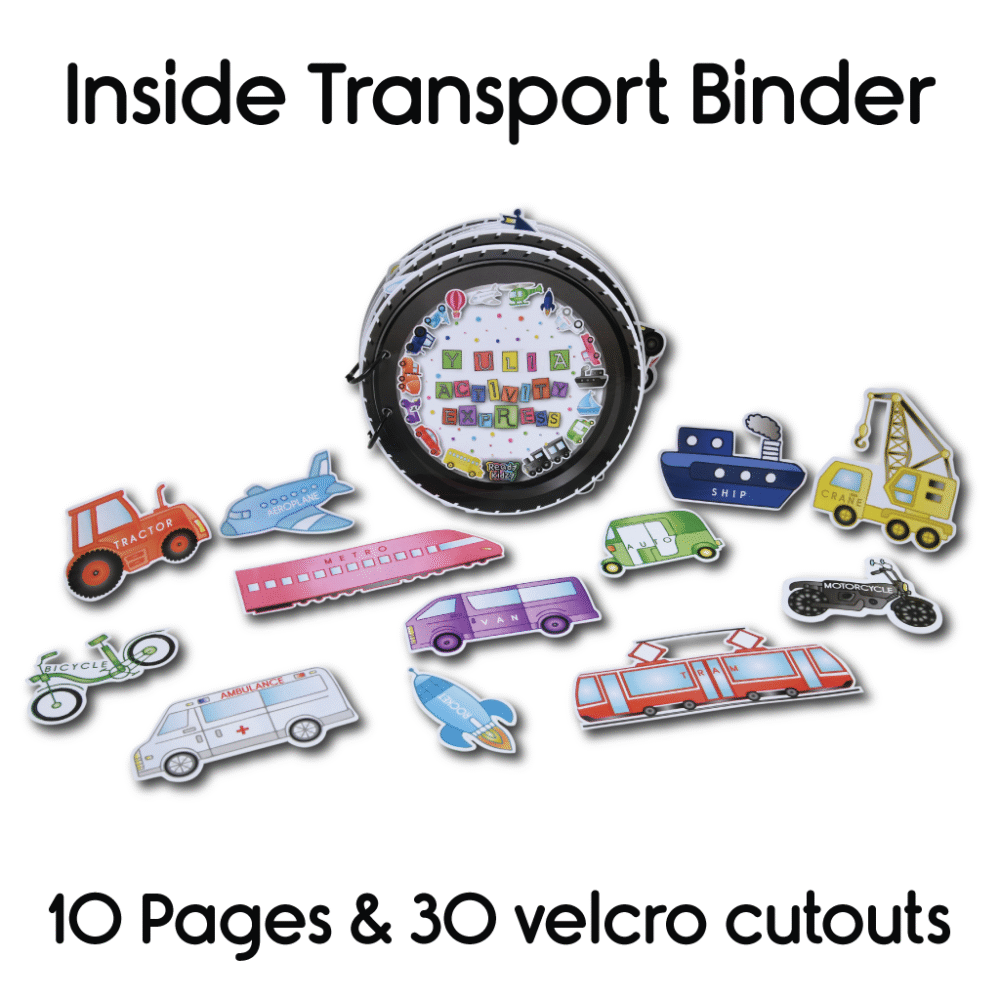 Transport Binder & Colour Bag Binder Combo - Image 2