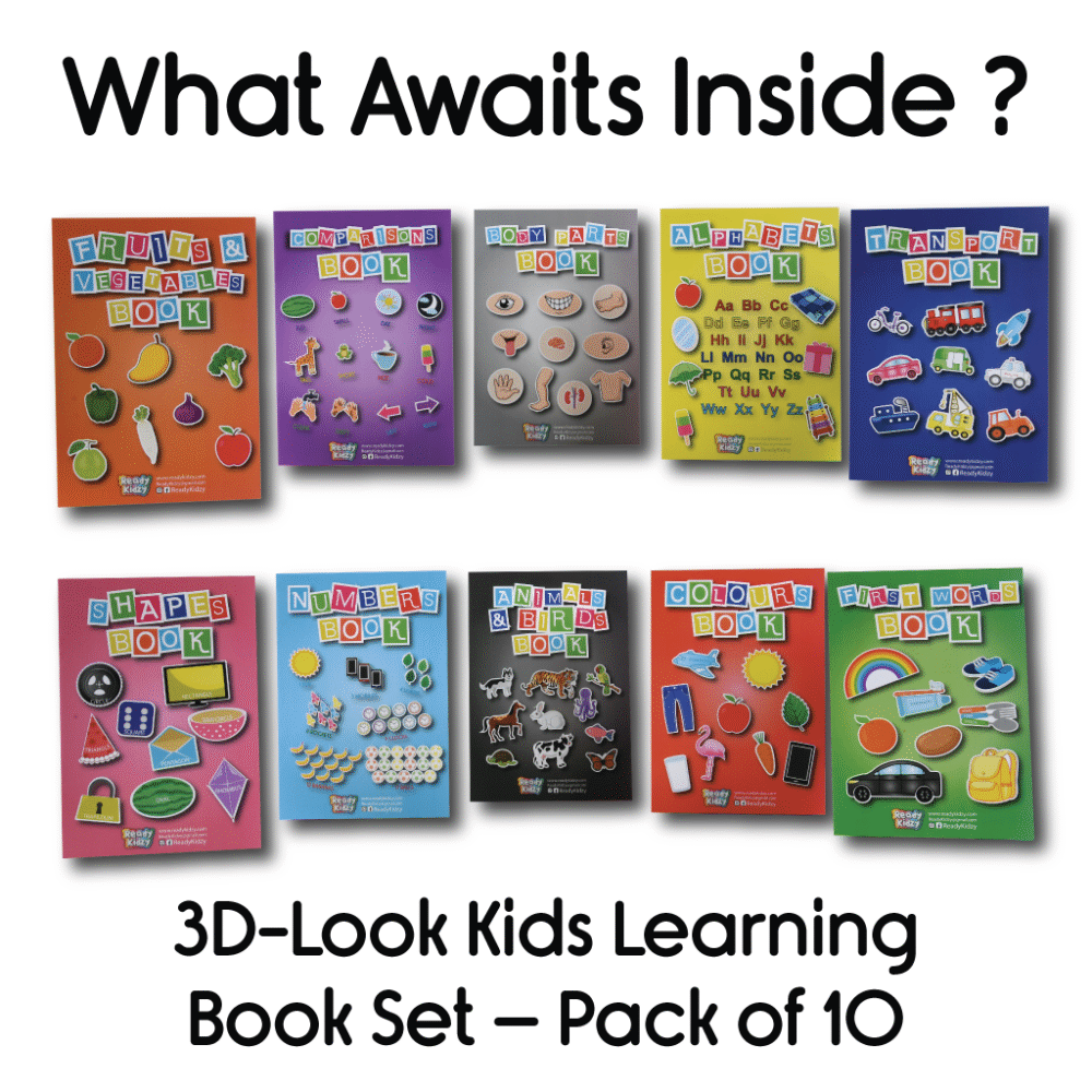 Set of 10 Printed Books (All books covering all basic topics with 3-D pictures) - Image 2
