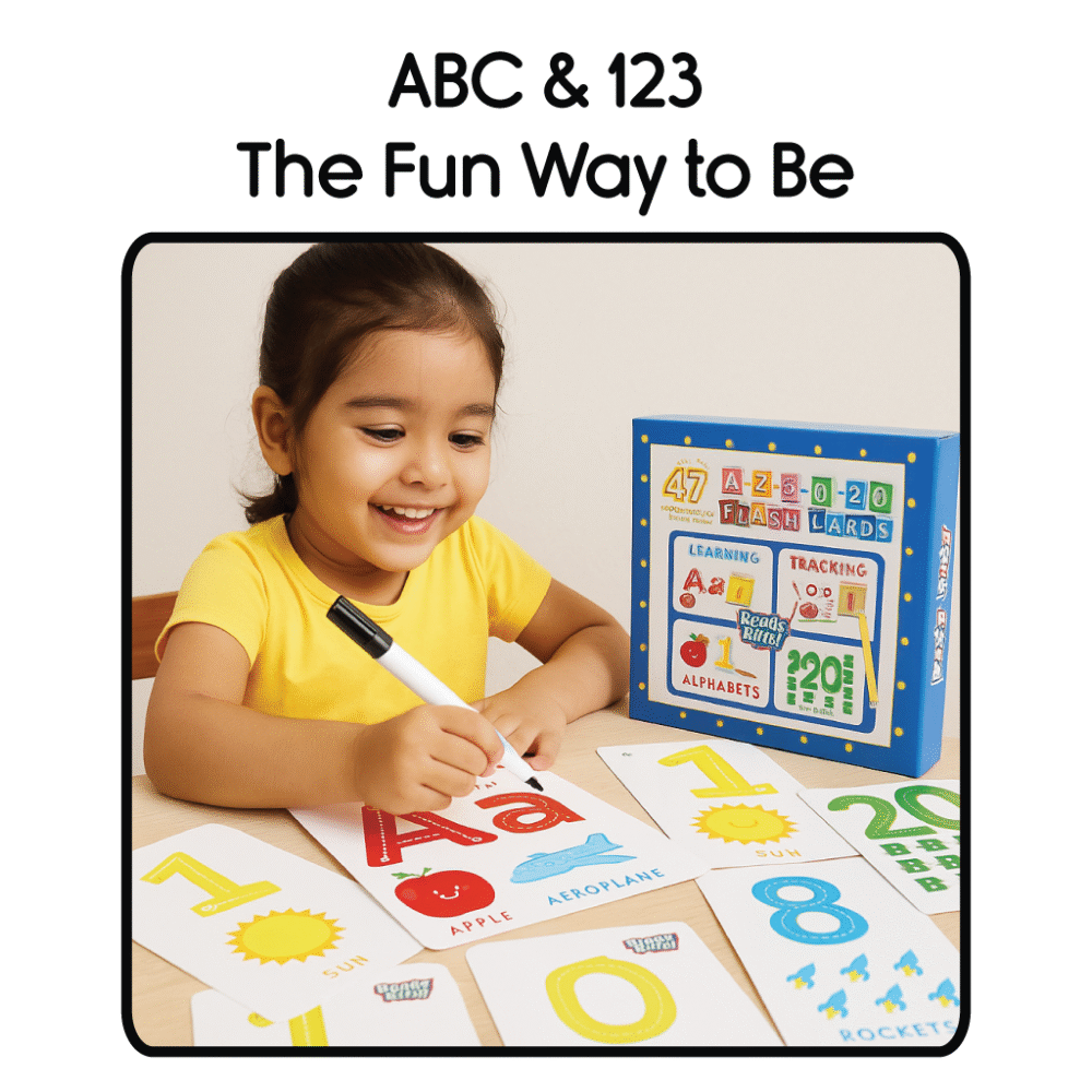 A-Z, a-z, 0-20 Erasable Flash Cards (Non-tearable with a free erasable marker inside) - Image 3