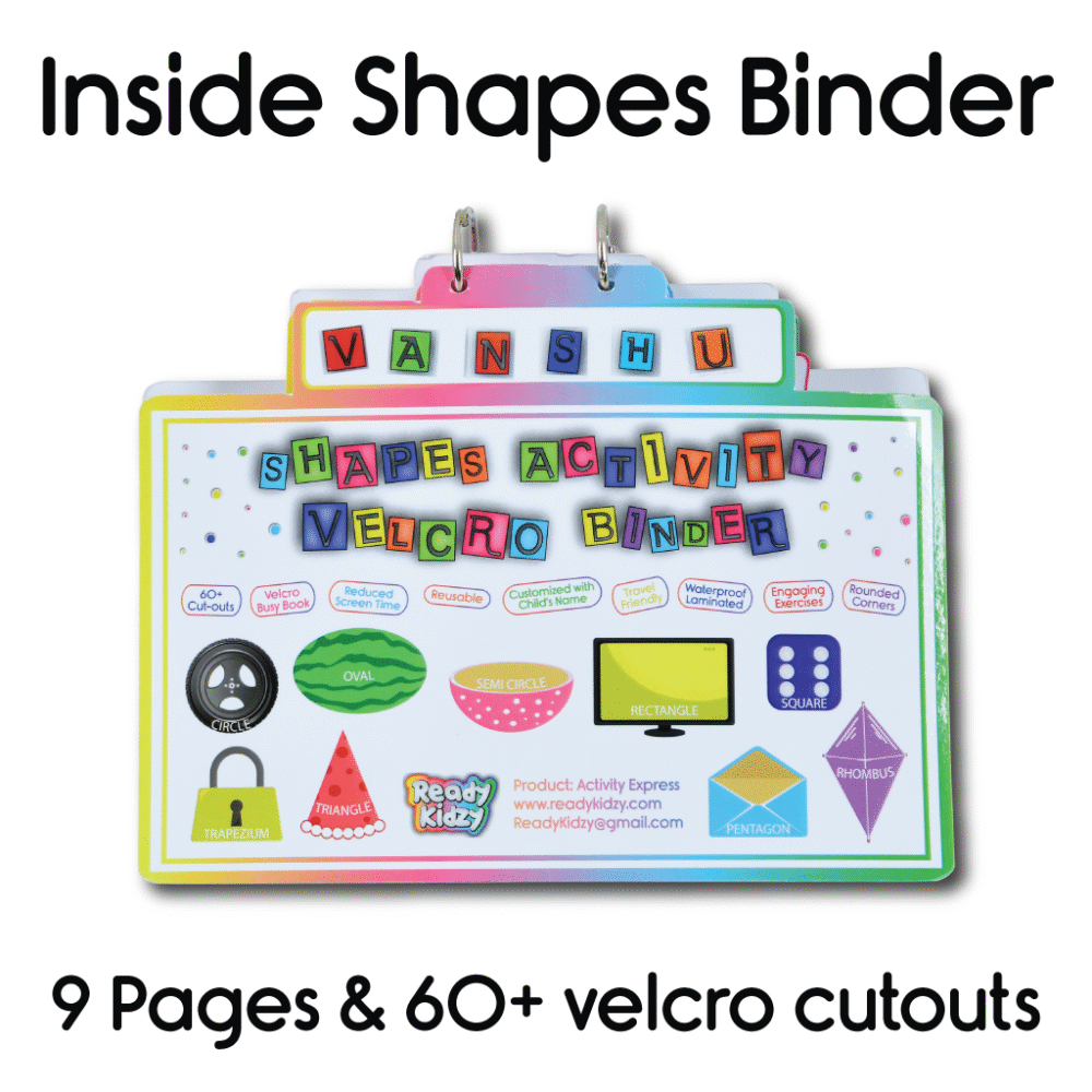 Shapes Binder & Candy Jar Binder Combo - Image 3