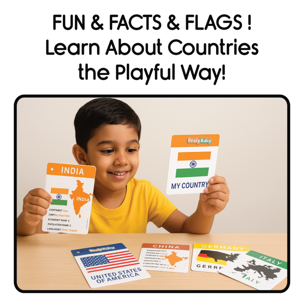 Country Flash Cards (Non-tearable with a free erasable marker inside) - Image 3