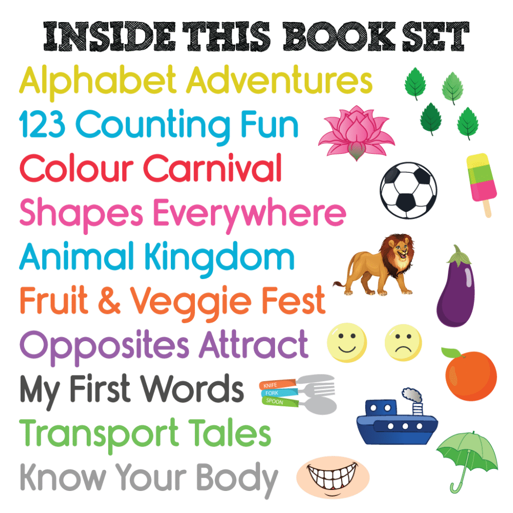 Set of 10 Printed Books (All books covering all basic topics with 3-D pictures) - Image 4