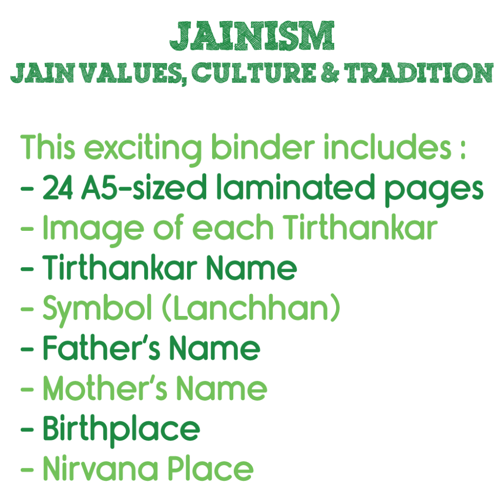 24 Tirthankars Printed Book on Jainism - Image 4