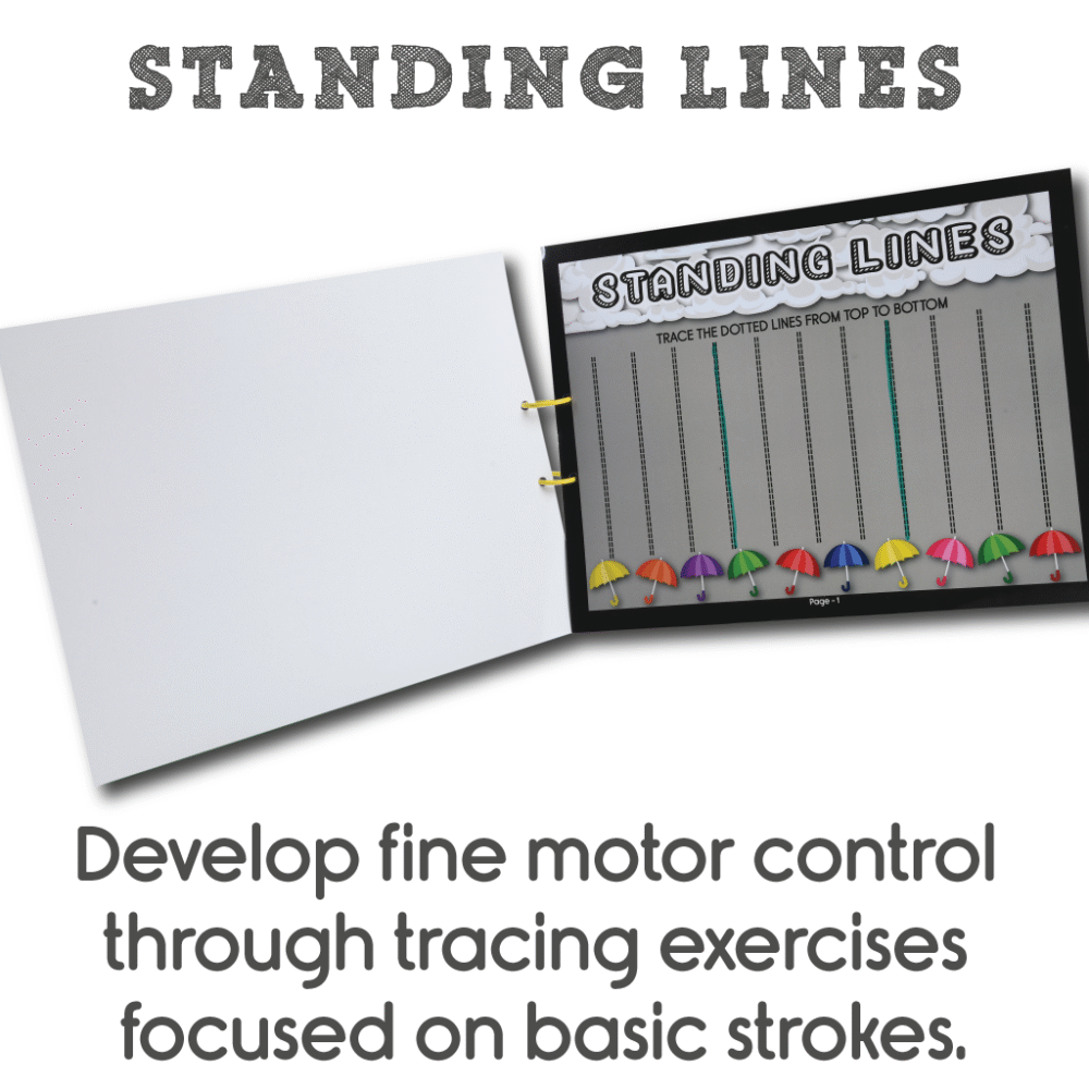 Learn, Trace, Write & Erase Book (reusable with a free erasable marker inside) - Image 5