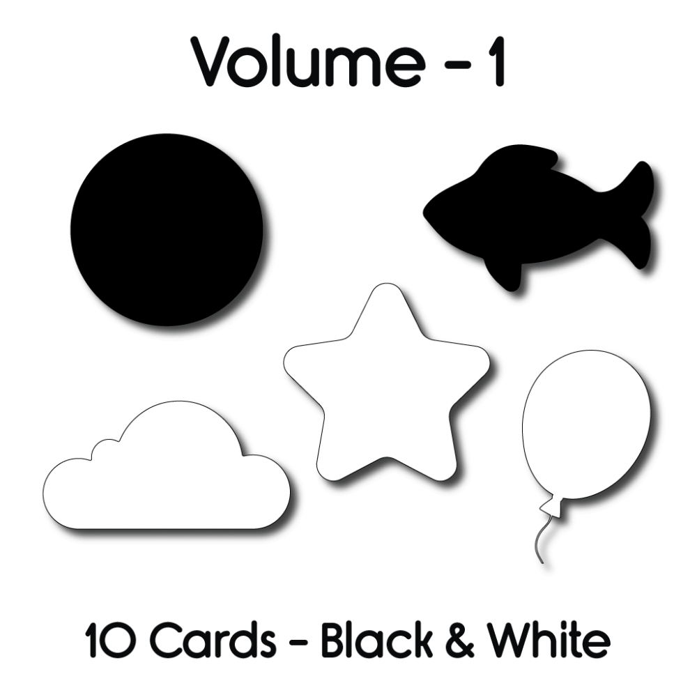 High Contrast New Born Babies Flash Cards (Pack of 4 volumes) - Image 5
