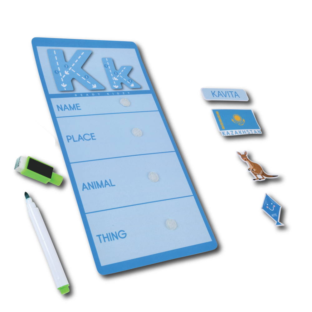 Name Place Animal Thing Jumbo Flash Cards (104 Velcro based cut-outs + a free erasable marker) - Image 6
