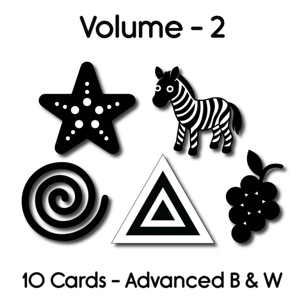 High Contrast New Born Babies Flash Cards (Pack of 4 volumes) - Image 6