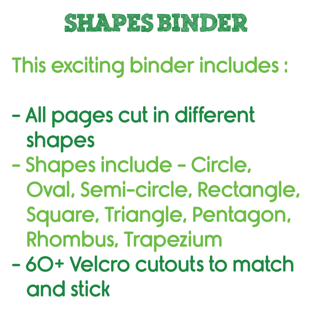 Shapes Binder & Candy Jar Binder Combo - Image 7