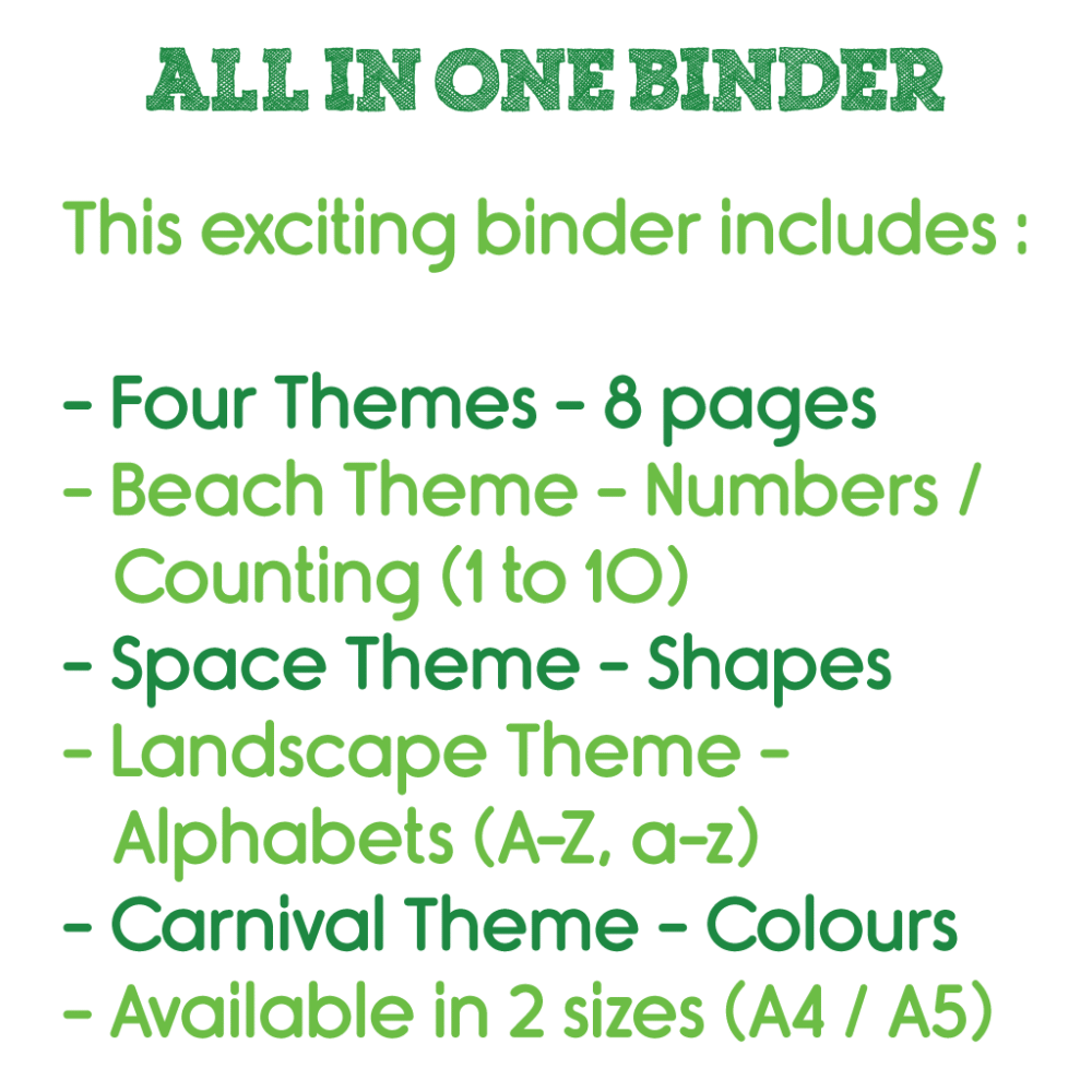 All in one Binder & Candy Jar Binder Combo - Image 7