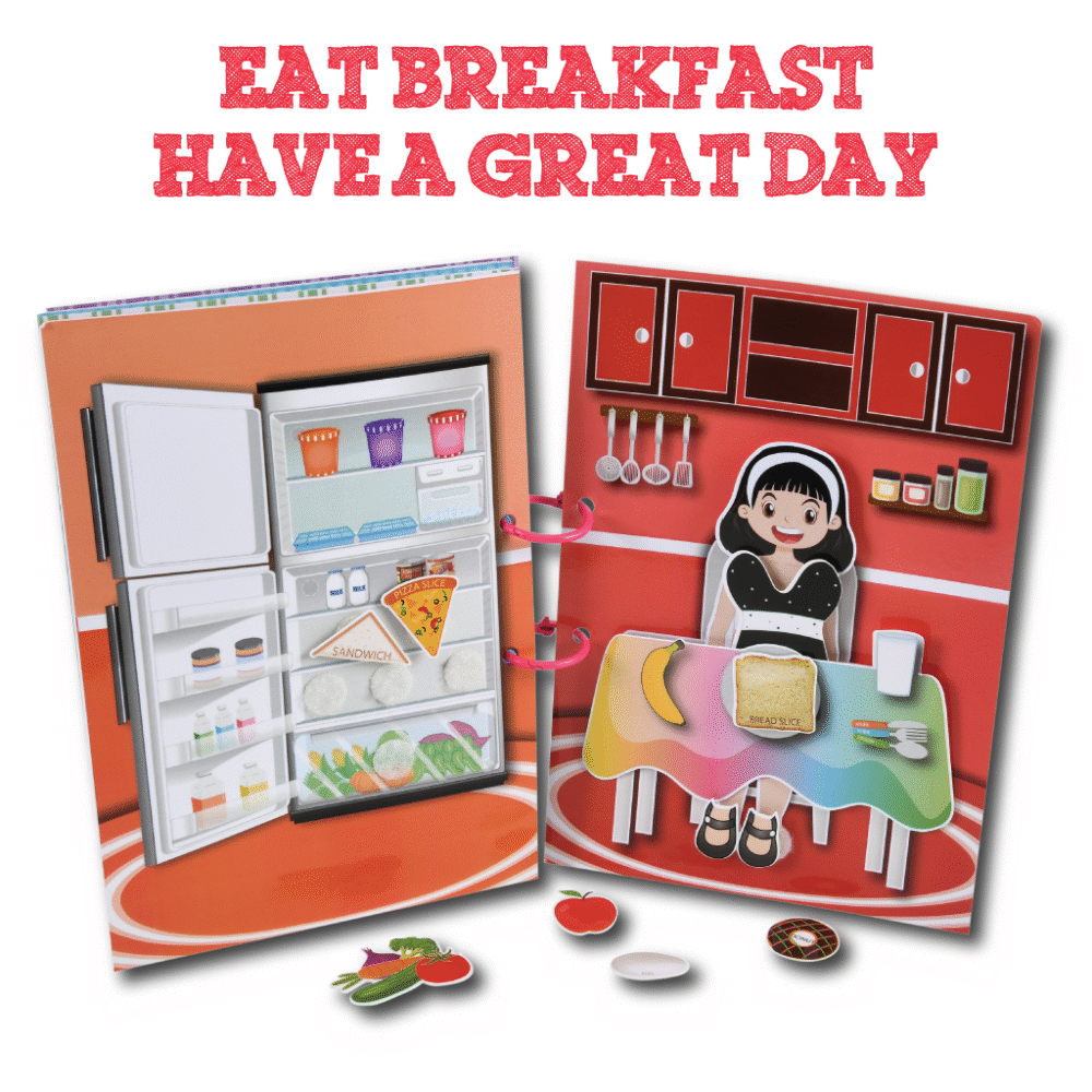 Morning Routine Activity Binder for Girls (Velcro based daily routine) - Image 8