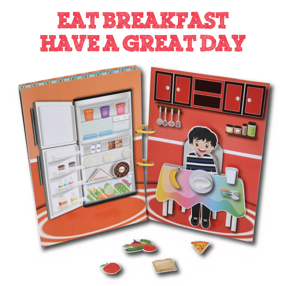 Morning Routine Activity Binder for Boys (Velcro based daily routine) - Image 8
