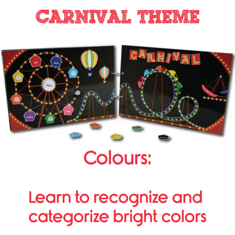 All in One Activity Binder (Velcro based Activities on Aa-Zz, 1-10, Shapes, Colours) - Image 8